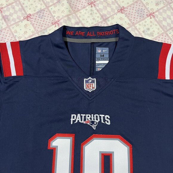 New England Patriots #10 Drake Maye Blue Jersey Size M - Picture 3 of 6